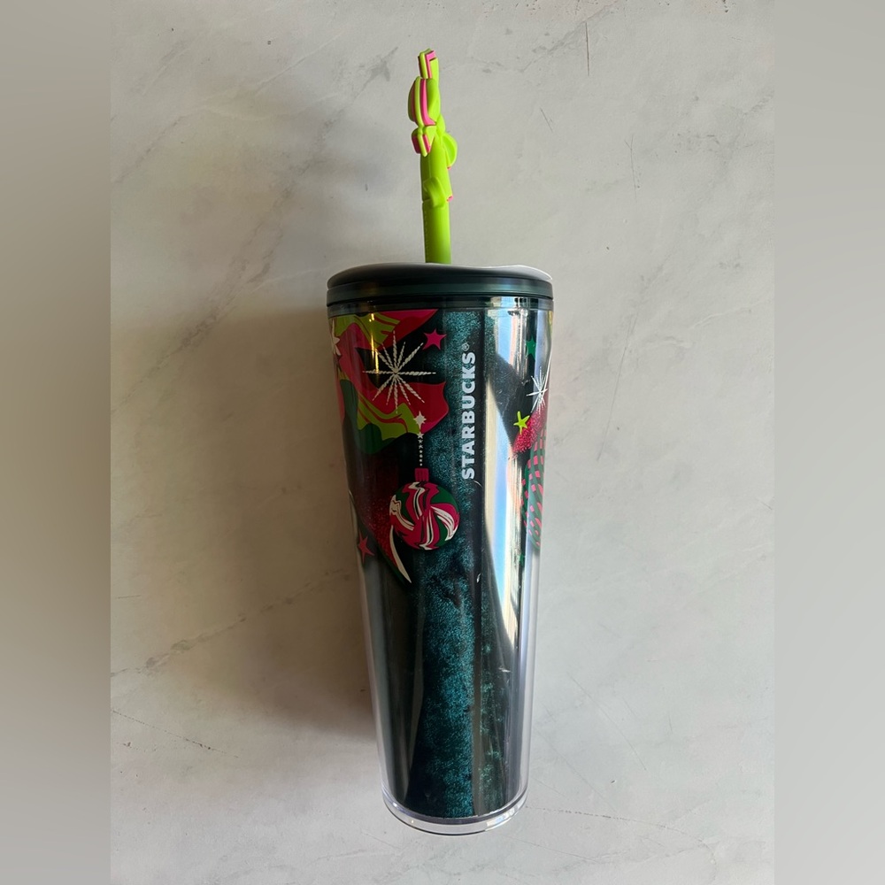 Starbucks Holiday Tumbler with Straw